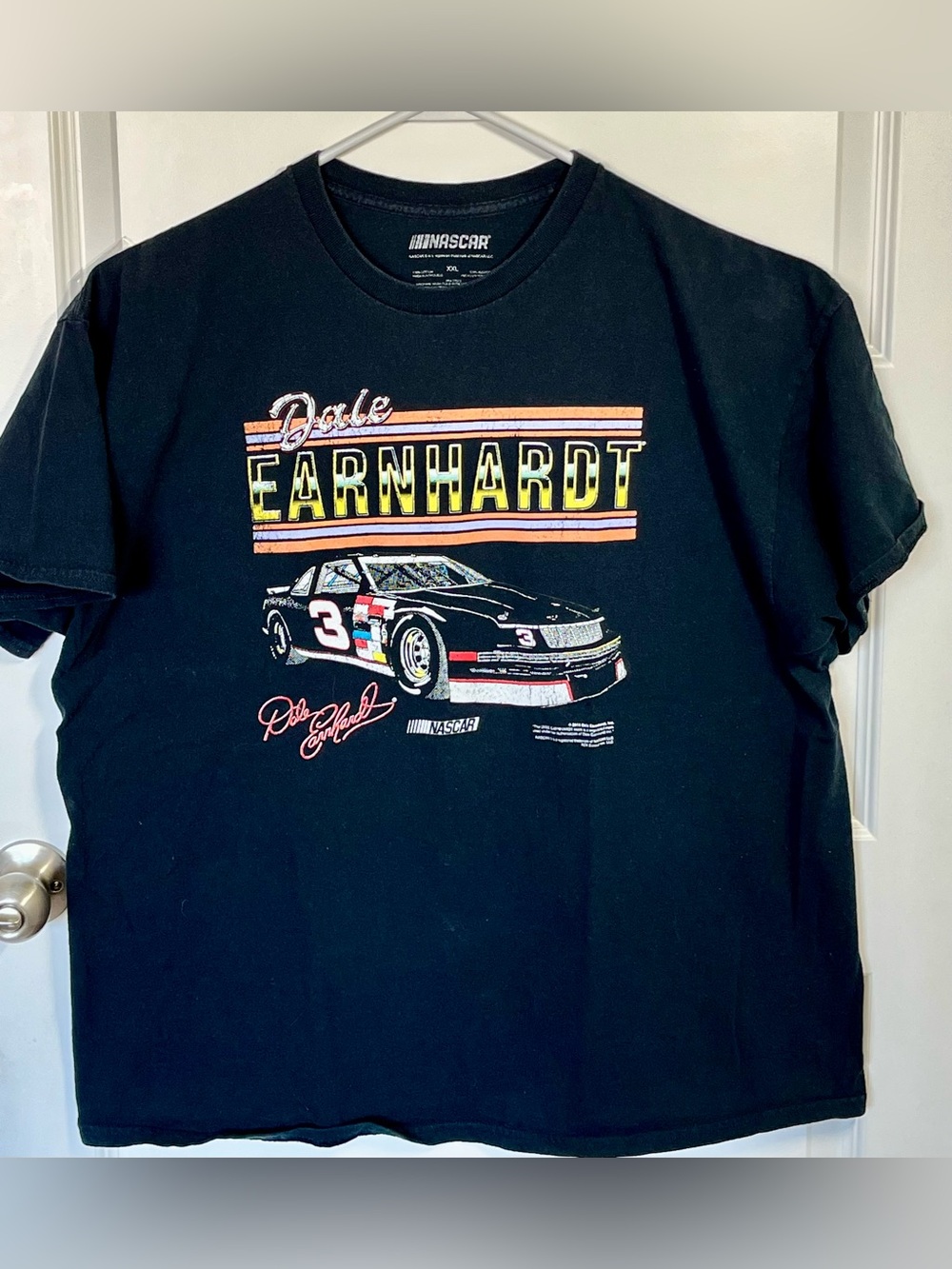 Dale Earnhardt NASCAR Graphic Tee XXL Retro Racing Shirt Y2K